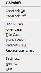 Put the CapsLock key to better use with CAPshift